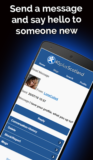 40 Plus Dating Scotland Screen 3