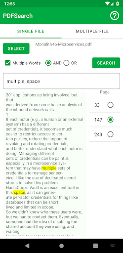 PDFSearch Screen 3