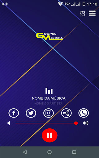 Rádio Gospel Melodia Screen 2