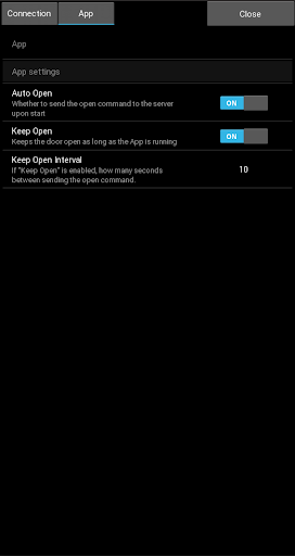 Grage Door Opener Screen 3