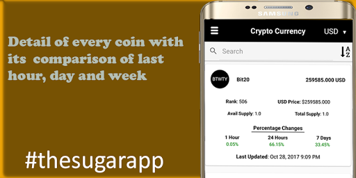 Crypto Prices Screen 3