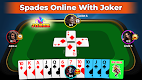 screenshot of Spades: card game online