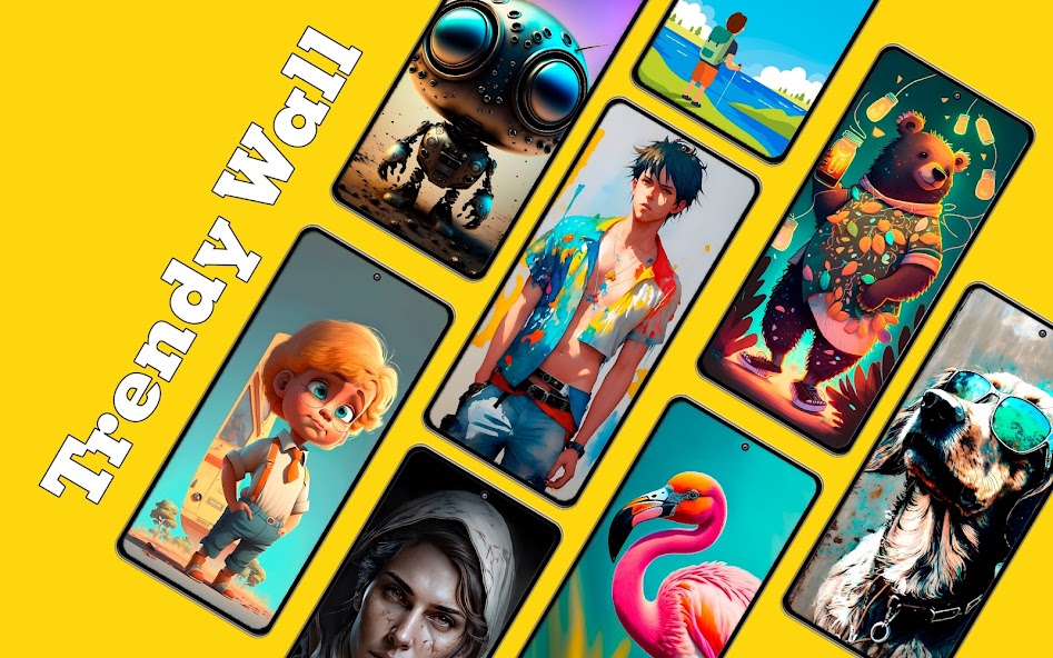 Trendy Wall 1.4 APK + Mod (Unlimited money) untuk android