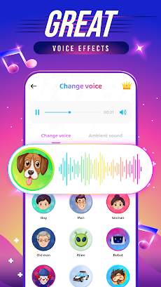 Voice Changer with AI Effectsのおすすめ画像1