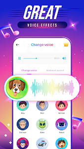 Voice Changer with AI Effects