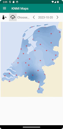 VerledenWeer Screen 3