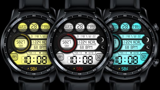 DIGI EXCALON Watch face screenshot 1