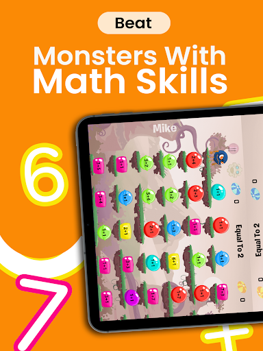 Screenshot of Monster Math: Kids Game
