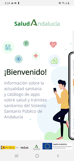 Android application Salud Andalucía screenshort