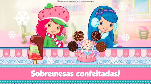Jogos de Cozinhar da Moranguinho - Strawberry Shortcake Sweet Shop 