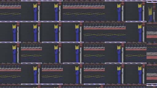 Rainbow Friend Mod of Melon Screen 2