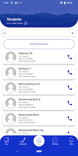 ParentEye - School App Screen 3