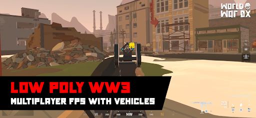 Android application World War 0x - WW3 PvP FPS screenshort