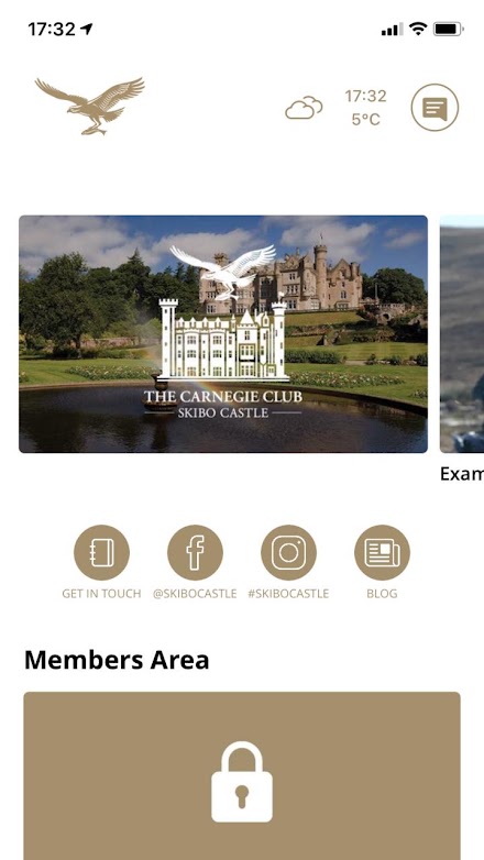 Skibo Castle Screen 2