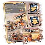 Cover Image of Herunterladen Vintage Car Painting Theme  APK