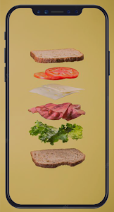Sandwich Wallpaper