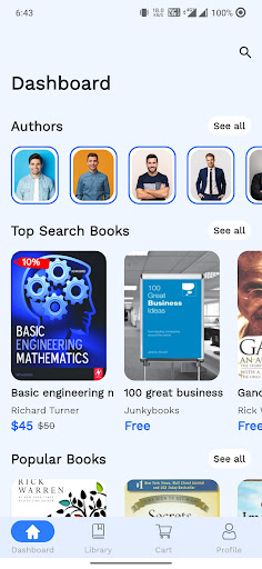 Granth - eBook Flutter App Screen 2