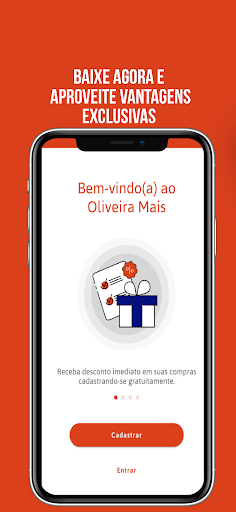 Android application Oliveira Mais screenshort