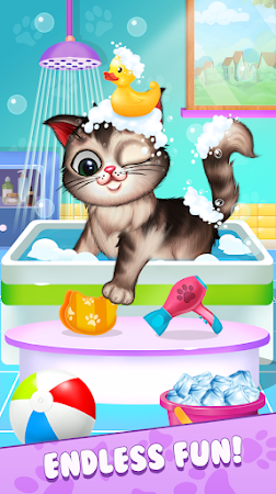 Game screenshot Baby Cat DayCare: Kitty Game mod apk