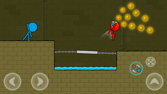 Red and Blue Stickman : Animation Parkour Apk Mod for Android [Unlimited Coins/Gems] 6