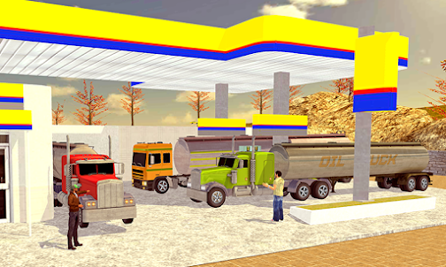 Truck Games 3d- Oil Tanker Sim