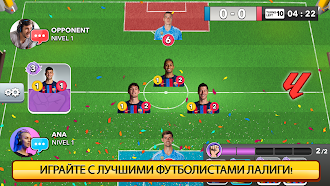 Game screenshot LALIGA Clash Футбольная битва apk download