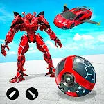 Red Ball Robot Car: Robot Game Apk