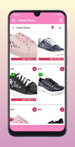 Women Shoes : Online Shopping Screen 2