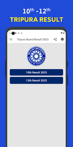 Tripura Board Result 2023 Screen 2