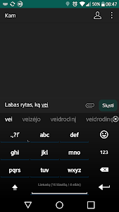 Lithuanian for AnySoftKeyboard Unknown