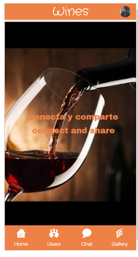 Android application wines screenshort