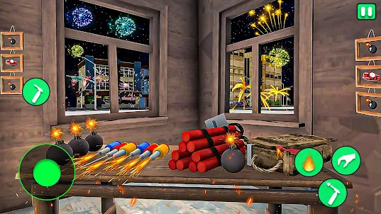 Fireworks Play - DIY Simulator