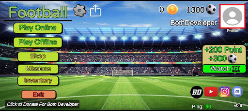 Android application Football Players(Online) screenshort