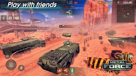 Metal Force: Army Tank Games