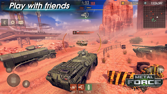 Metal Force: Army Tank Games 7