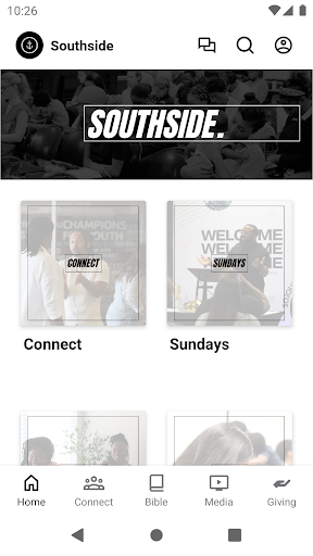 Android application Sojourn Southside Church screenshort