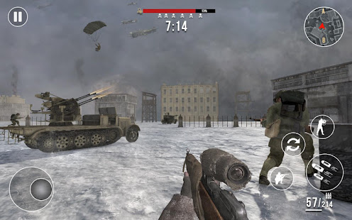 World War 2 Winter Heroes - Free Shooting Games