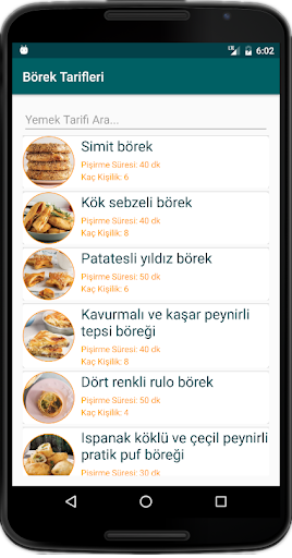 İnternetsiz Börek Tarifleri Screenshot 2 - AppWisp.com