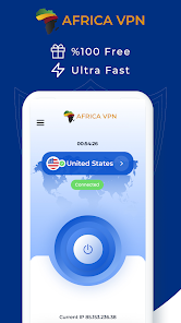 Captura 1 Africa VPN - Get Africa IP android