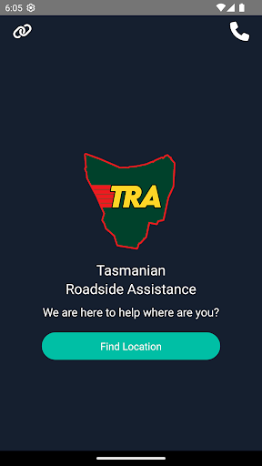 Android application TasRoadside screenshort