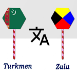 Cover Image of ดาวน์โหลด Turkmen To Zulu Translator  APK
