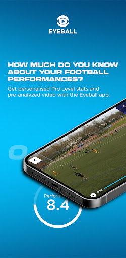 Android application Eyeball Football screenshort