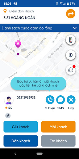 VNTaxi - Lái xe Screen 2