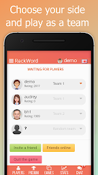 Rackword - Online word game