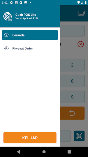 Lite - Cazh POS Screen 3