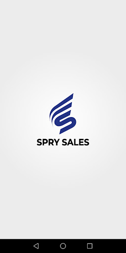 Android application Spry Sales screenshort