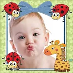 Cover Image of Download Baby Photo Frames and Stickers 1.0 APK