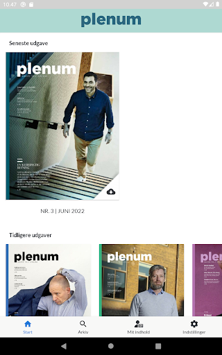 Fagmagasinet Plenum Screen 3