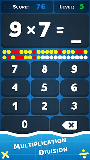 Math problems: mental arithmetic game screenshots 1