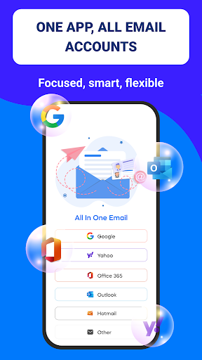 Android application Email : All In One Mail screenshort